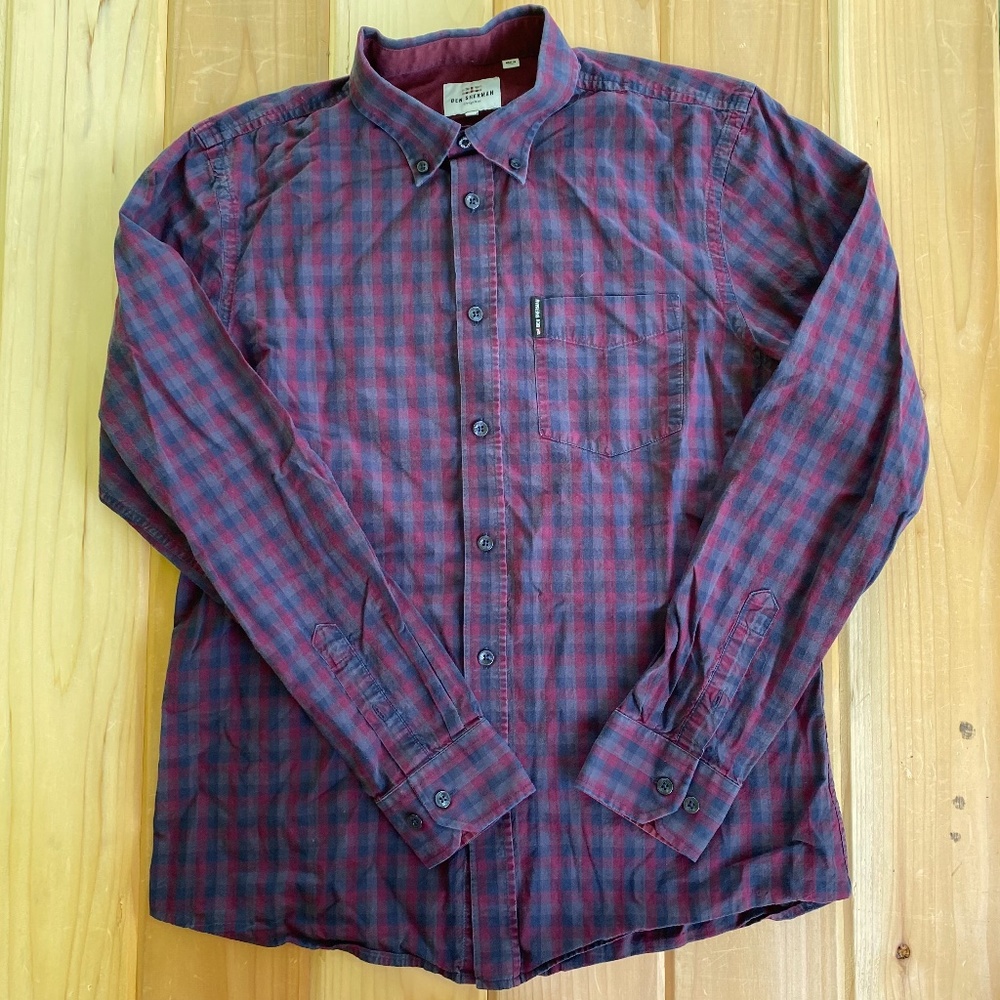 Ben Sherman Button Down Plaid